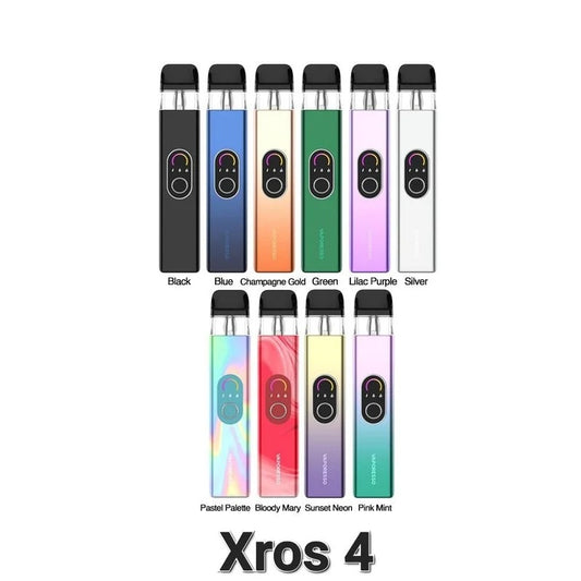 Vaporesso XROS 4 Pod System Kit (1000mAh Battery & COREX 2.0 Tech)