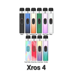 Vaporesso XROS 4 Pod System Kit (1000mAh Battery & COREX 2.0 Tech)