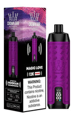 Al Fakher Crown Bar 12000 Puffs DLT Disposable Vape (Authentic Shisha Cloud Experience)