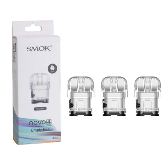 SMOK Novo 4 Replacement Pod Cartridges (Pack of 3 Pcs)