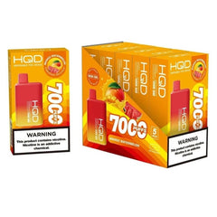 HQD Cuvie Bar 7000 Puffs Rechargeable Disposable Vape