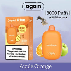 Again U-Bar 8000 Puffs Disposable Vape