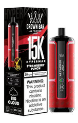 Al Fakher Crown Bar Hypermax 15000 Puffs Disposable Vape