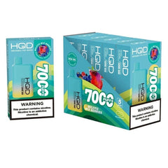 HQD Cuvie Bar 7000 Puffs Rechargeable Disposable Vape