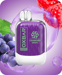 OXBAR G8000 Puffs Disposable Vape (Transparent Series + Free Lanyard)