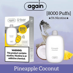 Again U-Bar 8000 Puffs Disposable Vape