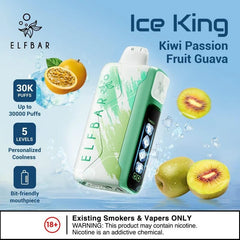 ELF BAR Ice King 30000 Puffs Disposable Vape (Custom Ice Adjustment Series)