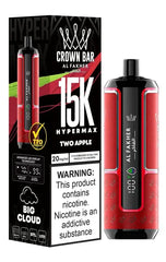 Al Fakher Crown Bar Hypermax 15000 Puffs Disposable Vape